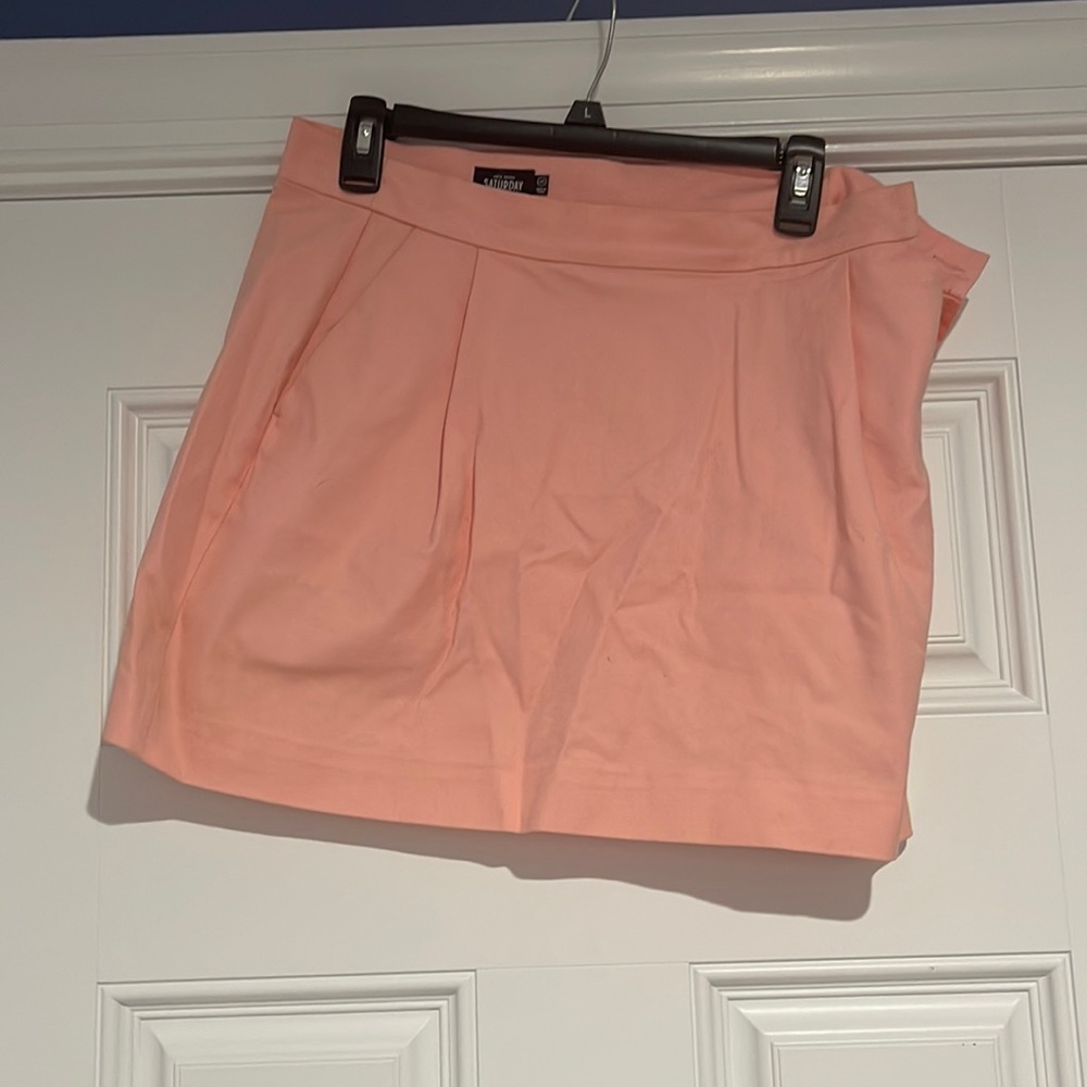 Kate Spade Pink Pleated Skirt with Pockets